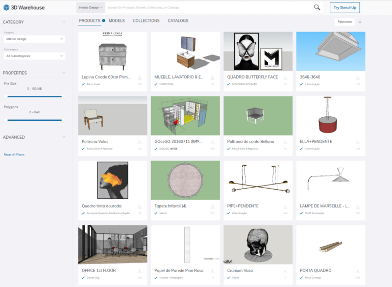 how to import 3d warehouse into sketchup online