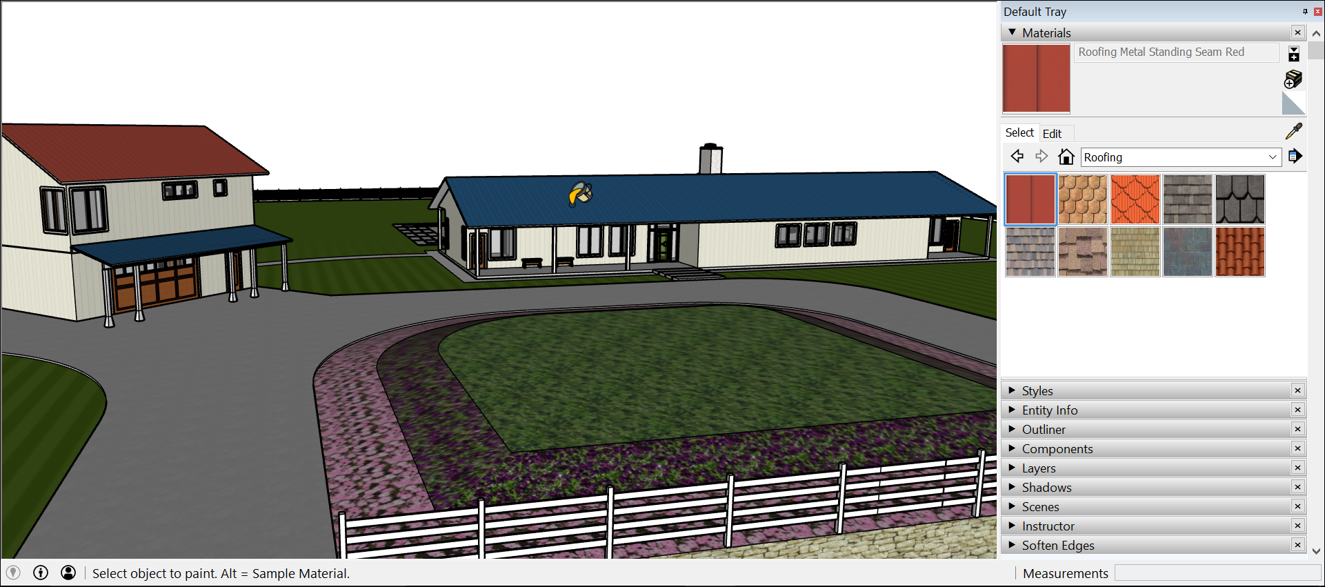 How to Add Materials in SketchUp Elmtec Sketchup