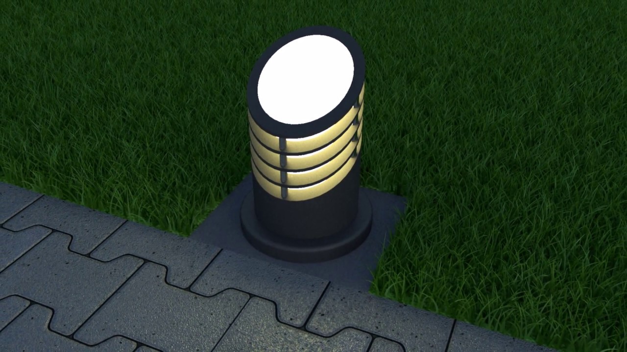 Landscape lighting design in SketchUp