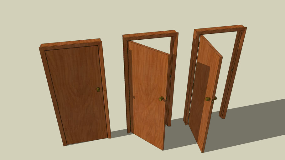 How to Make Doors on SketchUp